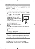 Preview for 12 page of Sandstorm SIPD8012 Instruction Manual