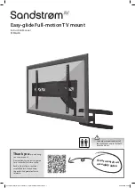 Sandstrom Easy-glide SFMGL18 Instruction Manual preview