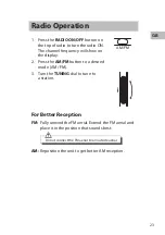 Предварительный просмотр 23 страницы Sandstrom S1CRAD11E Instruction Manual