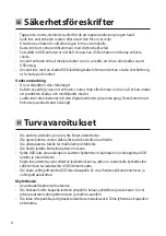 Предварительный просмотр 6 страницы Sandstrom S660PPW14 Instruction Manual