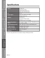 Preview for 14 page of Sandstrom S7DPF10E Instruction Manual