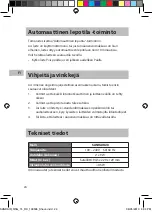 Preview for 24 page of Sandstrom SANDAIR20 Quick Start Manual