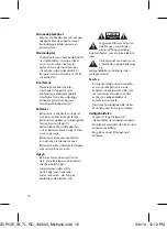 Preview for 16 page of Sandstrom SCR13E Instruction Manual