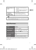 Preview for 37 page of Sandstrom SCR13E Instruction Manual