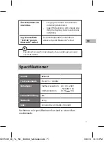 Preview for 71 page of Sandstrom SCR13E Instruction Manual