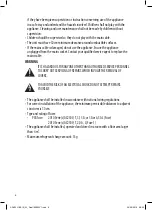 Preview for 6 page of Sandstrom SDH10L19E Instruction Manual