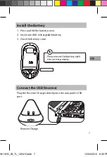 Preview for 7 page of Sandstrom SH411NG Quick Start Manual