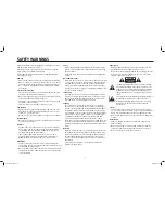 Preview for 3 page of Sandstrom SHDFSAT14 User Manual