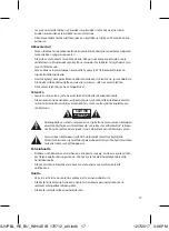 Preview for 17 page of Sandstrom SJUPBL14E Instruction Manual