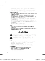 Preview for 20 page of Sandstrom SJUPBL14E Instruction Manual