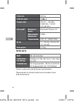 Preview for 124 page of Sandstrom SJUPBL14E Instruction Manual