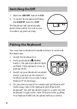 Preview for 8 page of Sandstrom SKBBT14 Instruction Manual