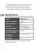 Предварительный просмотр 16 страницы Sandstrom SMWLHYP15E Instruction Manual