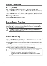 Preview for 8 page of Sandstrom SSP21BT19 Instruction Manual