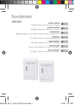 Sandstrom SSPL500 Instruction Manual preview