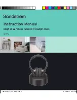 Sandstrom SWHP12 Instruction Manual preview