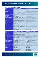 Preview for 10 page of S&T embedded FLATMAN ECO User Manual