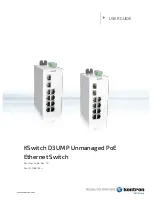 Предварительный просмотр 1 страницы S&T kontron KSwitch D3 UMP User Manual