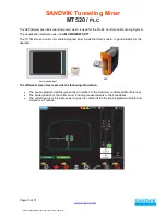 Preview for 23 page of SANDVIK MT520/PLC Technical Description