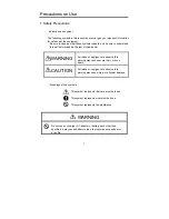 Preview for 4 page of SANEI ELECTRIC Printy 3 BL-80RS II Instruction Manual