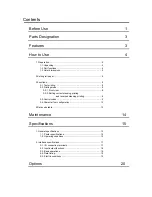 Preview for 3 page of SANEI ELECTRIC ?TP-5820A Instruction Manual