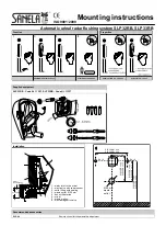 Preview for 1 page of Sanela SLP 32RB Mounting Instructions