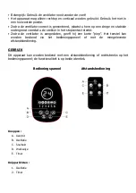 Preview for 16 page of Saneo FT75-YG12R Instructions Manual