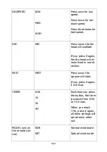 Preview for 50 page of Saneo MH-MF40B Manual