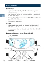 Предварительный просмотр 16 страницы Saneo SaneoSHAPE fitness belt Instruction Manual