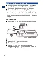 Preview for 28 page of Saneo SaneoSPORT Instruction Manuals