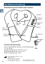 Preview for 12 page of Saneo SENSE+ Instruction Manual