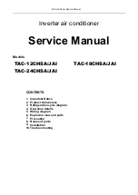 Preview for 1 page of SANG TAC-12CHSA/JAI Service Manual