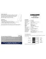 Sangamo choice pr 3 Installation Instructions Manual preview