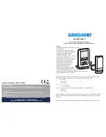 Preview for 1 page of Sangamo Choice Rstat 7 Installation And User Instructions Manual