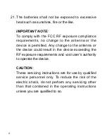 Предварительный просмотр 5 страницы Sangean ATS-405 Manual