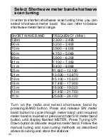 Предварительный просмотр 21 страницы Sangean ATS-405 Manual