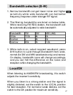 Предварительный просмотр 28 страницы Sangean ATS-405 Manual