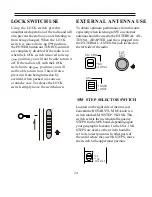 Предварительный просмотр 24 страницы Sangean ATS-808 User Manual