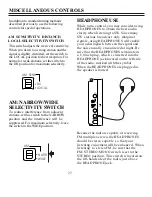 Предварительный просмотр 23 страницы Sangean ATS-808A User Manual