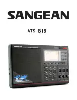 Sangean ATS-818 Manual preview