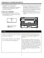 Предварительный просмотр 6 страницы Sangean ATS-818ACS Owner'S Manual