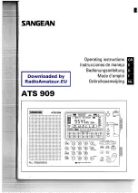 Sangean ATS 909 Operating Instructions Manual preview