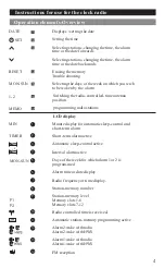 Preview for 4 page of Sangean CR-220DFM Instructions For Use Manual