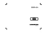 Sangean DDR-43+ Manual preview