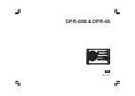 Sangean DPR-68 Manual preview