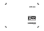 Sangean DPR-99 Plus Manual preview