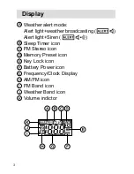 Preview for 4 page of Sangean DT-500W Manual