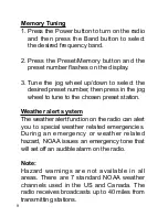 Preview for 10 page of Sangean DT-500W Manual