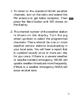 Preview for 11 page of Sangean DT-500W Manual