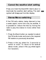 Preview for 15 page of Sangean DT-500W Manual